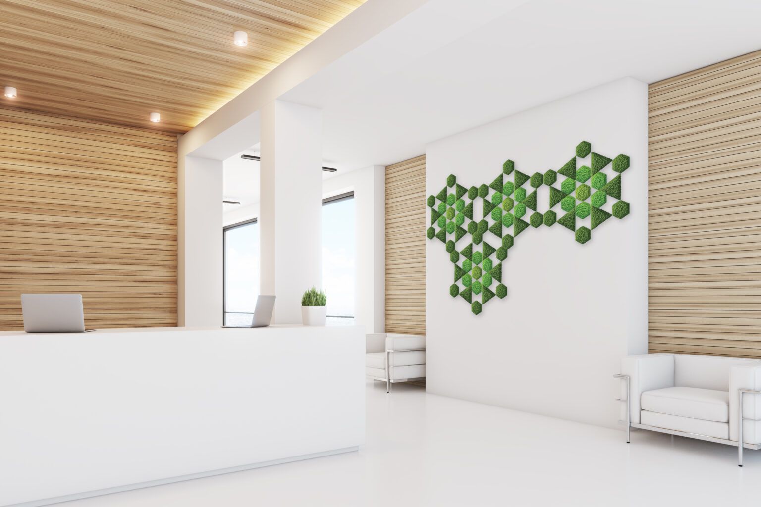 Polarmoss MOSSaic WALL - Joy (rendering)